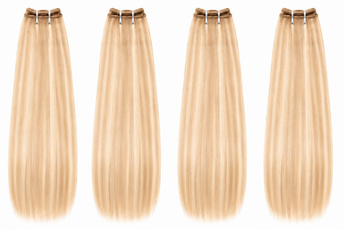 Mèches lisses - 4 Bundles