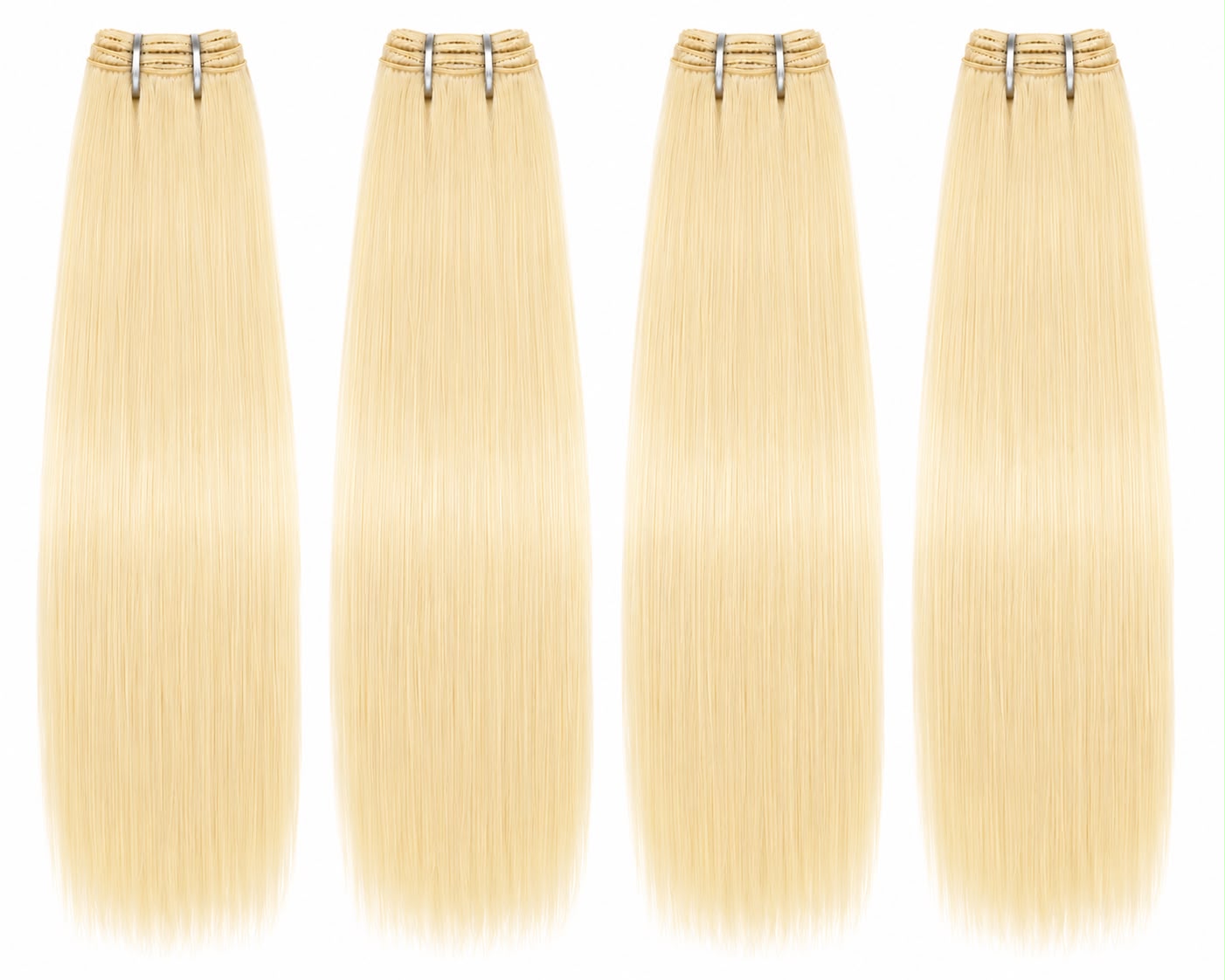 Mèches lisses - 4 Bundles