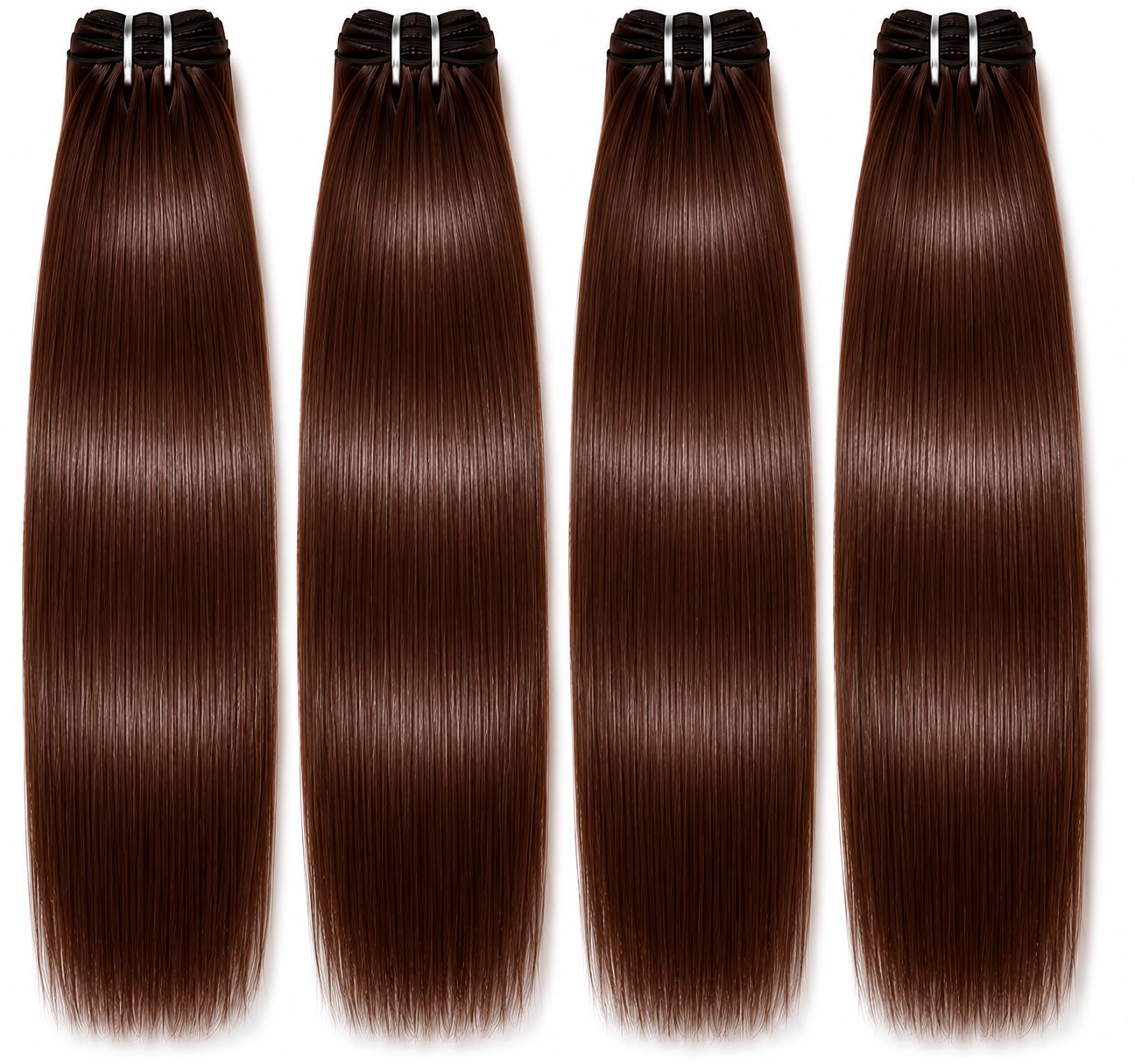 Mèches lisses - 4 Bundles