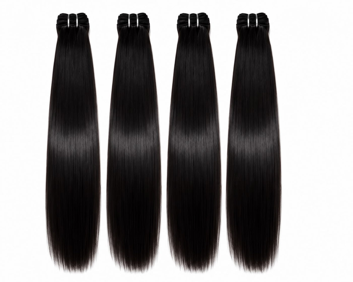 Mèches lisses - 4 Bundles